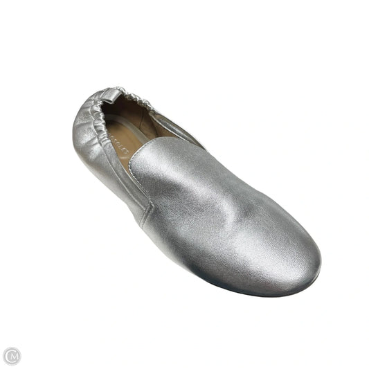 Shoes Flats By Aerosoles In Silver, Size: 9