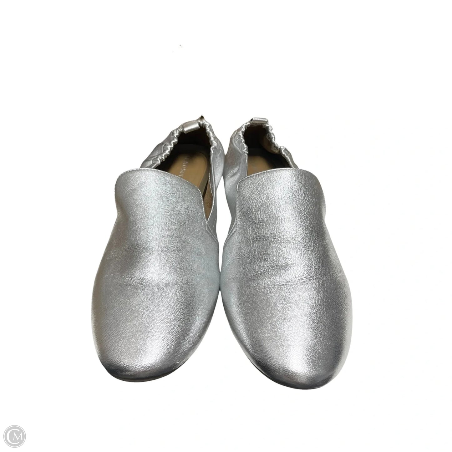 Shoes Flats By Aerosoles In Silver, Size: 9