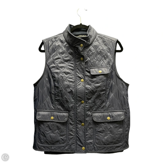 Vest Puffer & Quilted By Talbots In Navy, Size: L