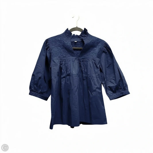Top Short Sleeve By Clothes Mentor In Blue, Size: Xs
