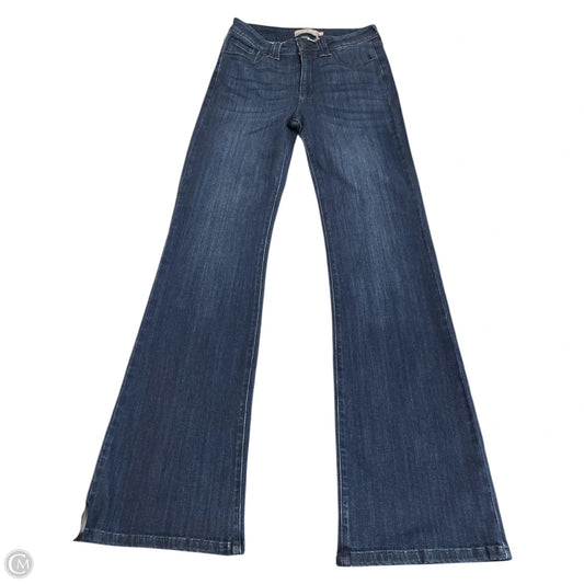 Jeans Flared By Just Usa In Blue Denim, Size: 8