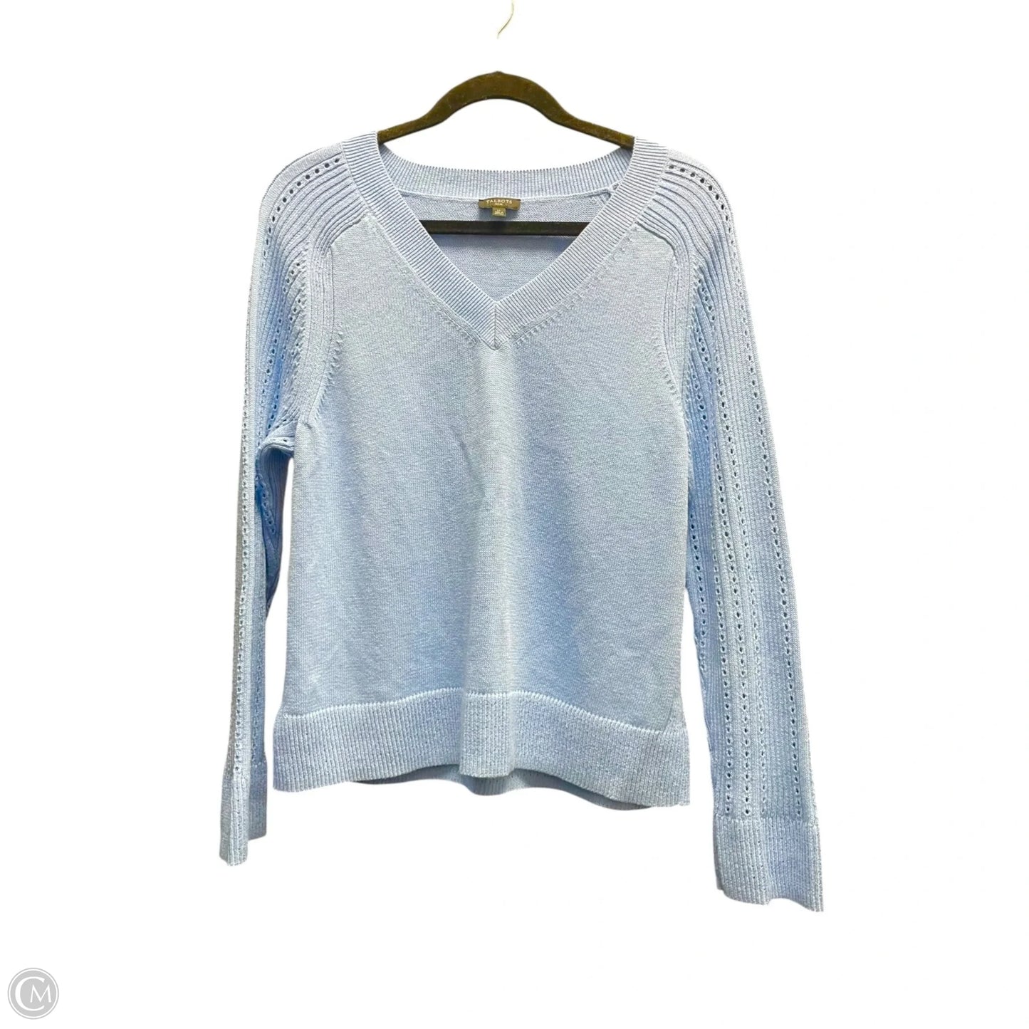 Sweater By Talbots In Blue, Size: Lp