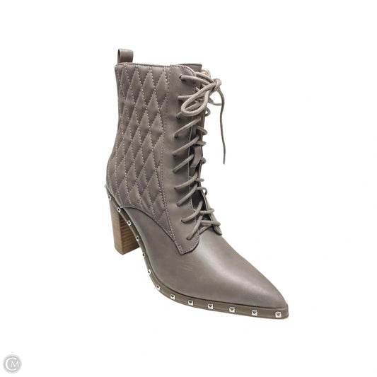 Boots Mid-calf Heels By Charles By Charles David In Taupe, Size: 6