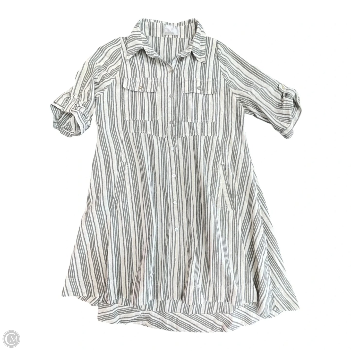 Dress Casual Short By HEROES & DREAMERS In Striped Pattern, Size: S