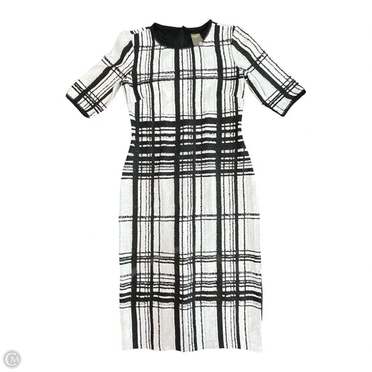 Dress Casual Short By Taylor In Black & White, Size: M