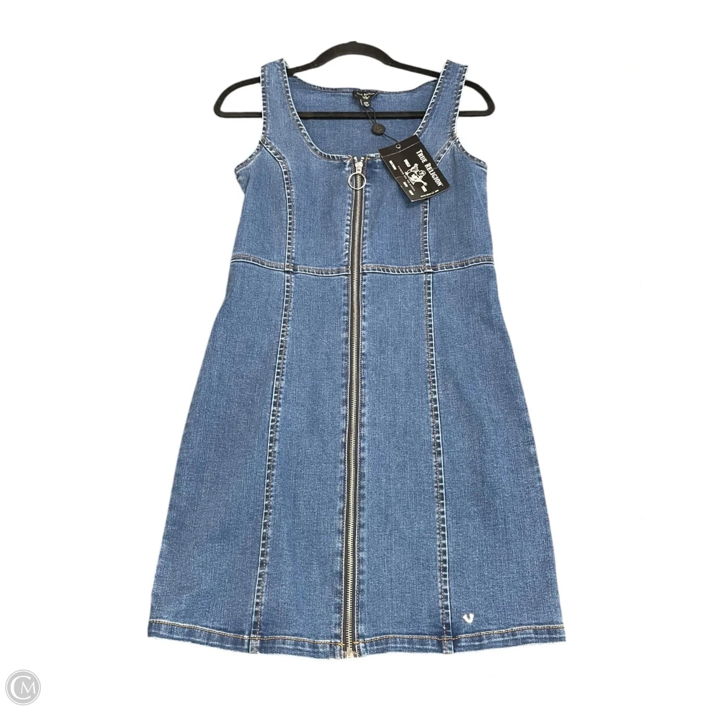 Dress Casual Short By True Religion In Blue Denim, Size: M