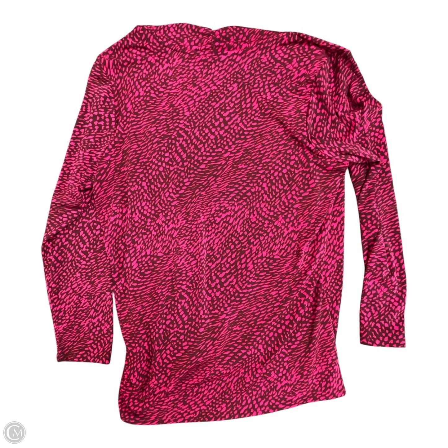 Top Long Sleeve By Apt 9 In Red, Size: Xl