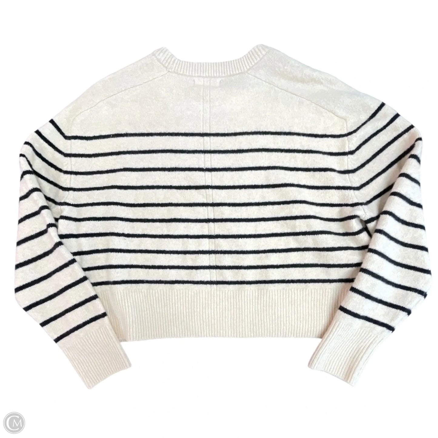 Sweater By Universal Thread In Striped Pattern, Size: L