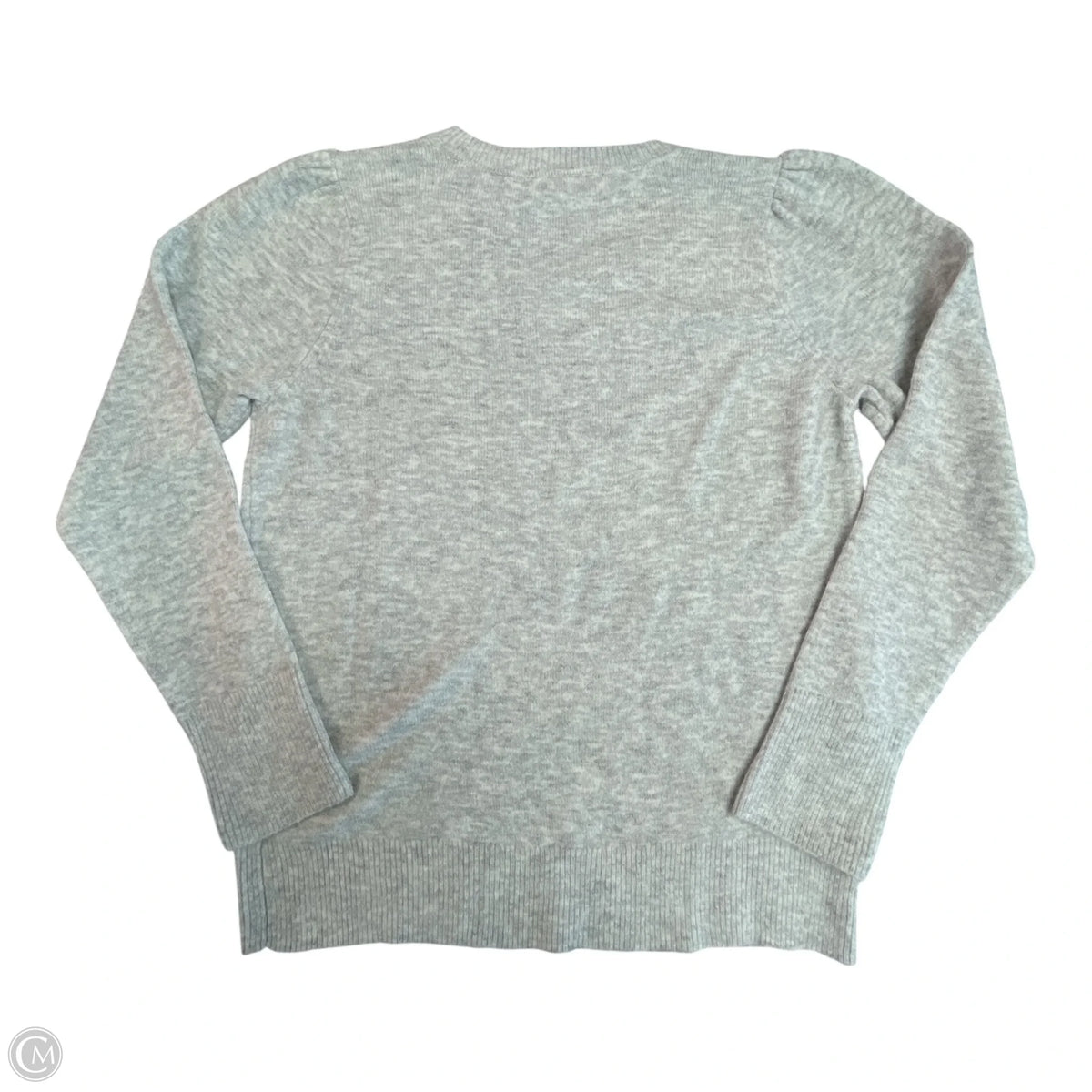 Sweater By Loft In Grey, Size: L