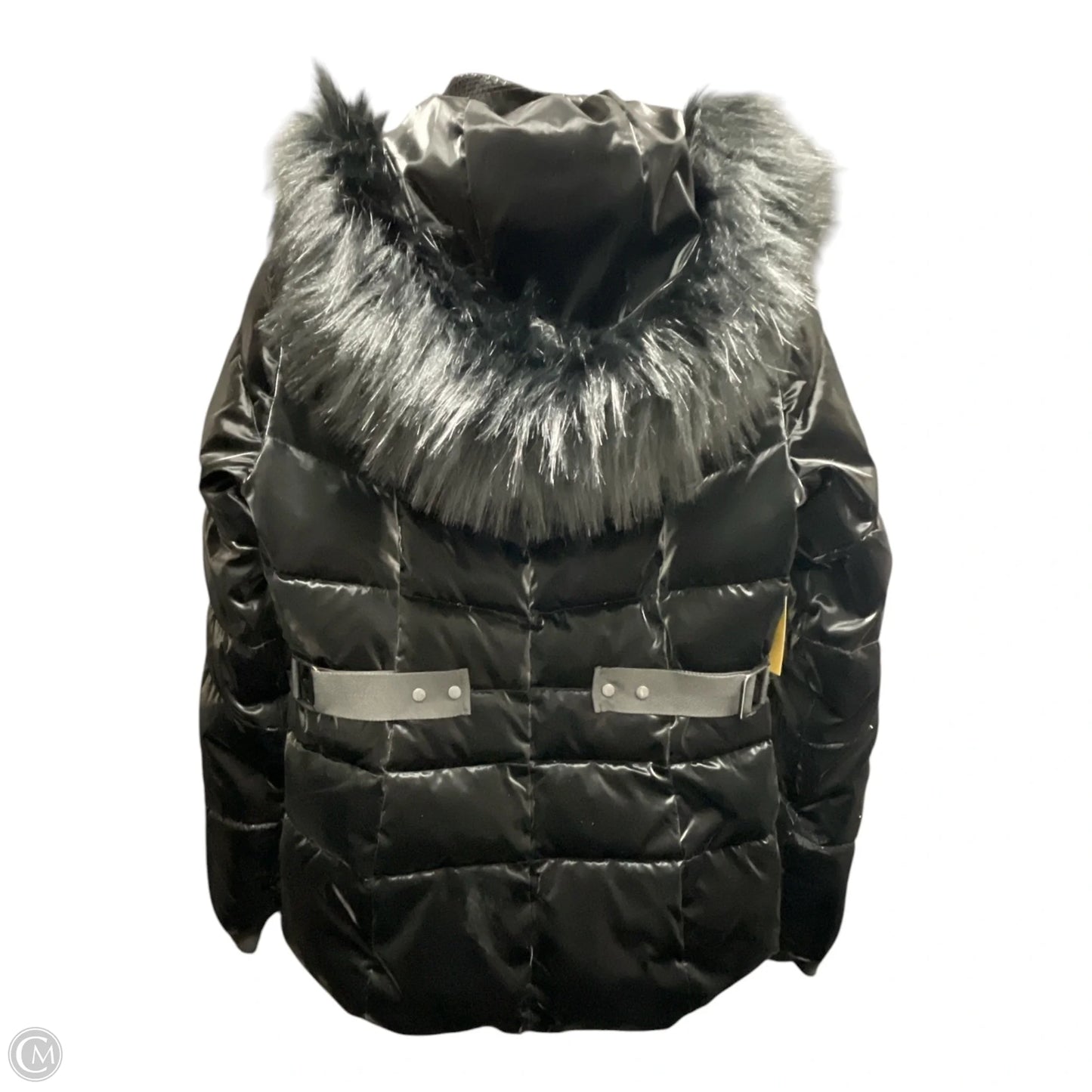Coat Designer By Karl Lagerfeld In Black, Size: S