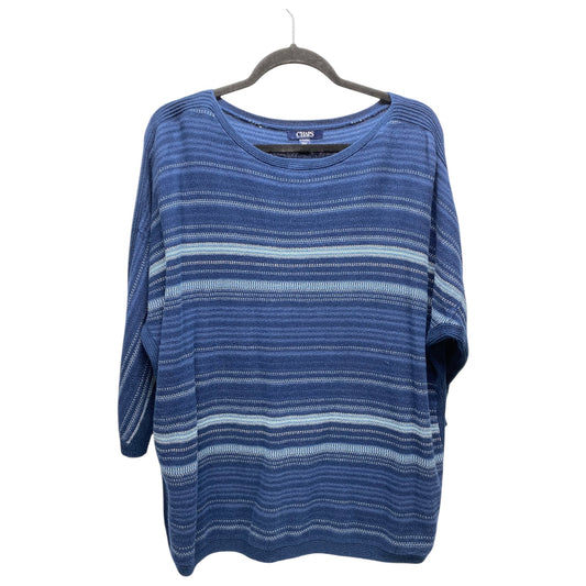 Sweater By Chaps In Blue, Size: Xl