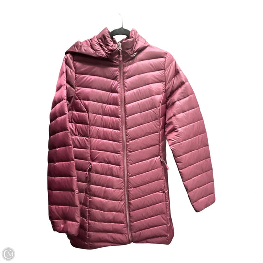 Coat Puffer & Quilted By 32 Degrees In Maroon, Size: M
