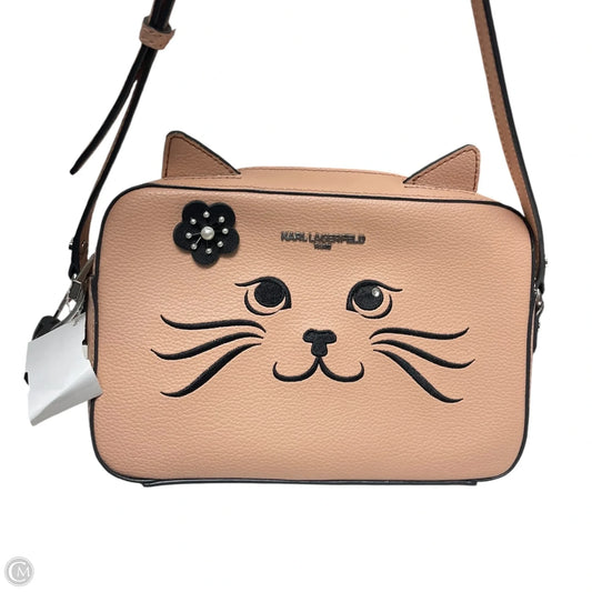 Crossbody Designer By Karl Lagerfeld, Size: Medium