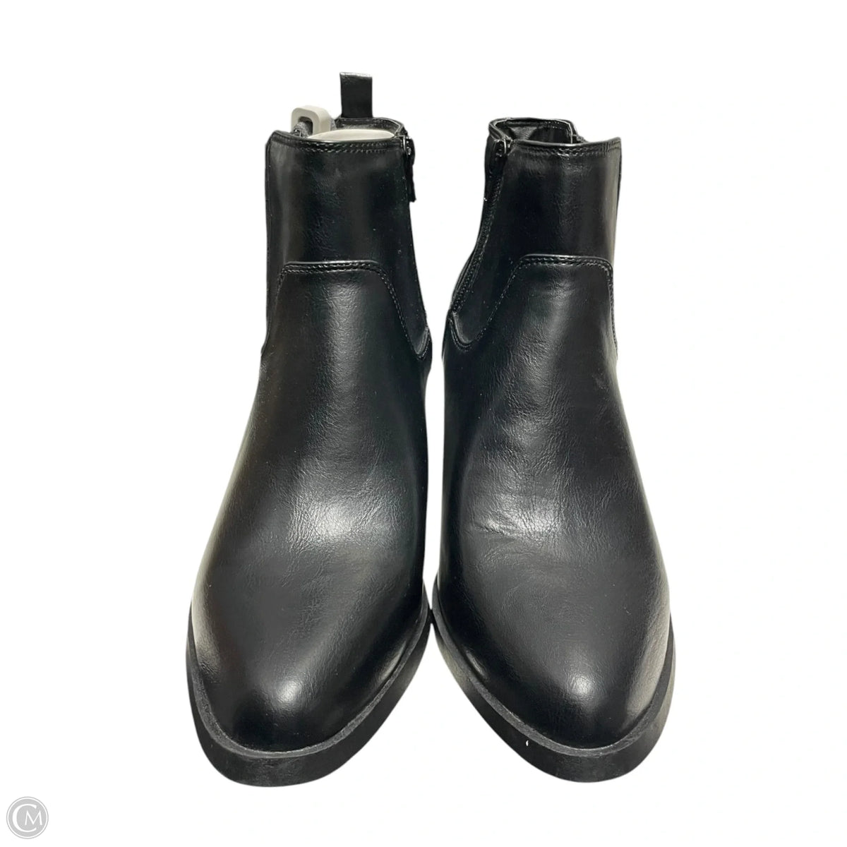 Boots Ankle Heels By Old Navy In Black, Size: 9