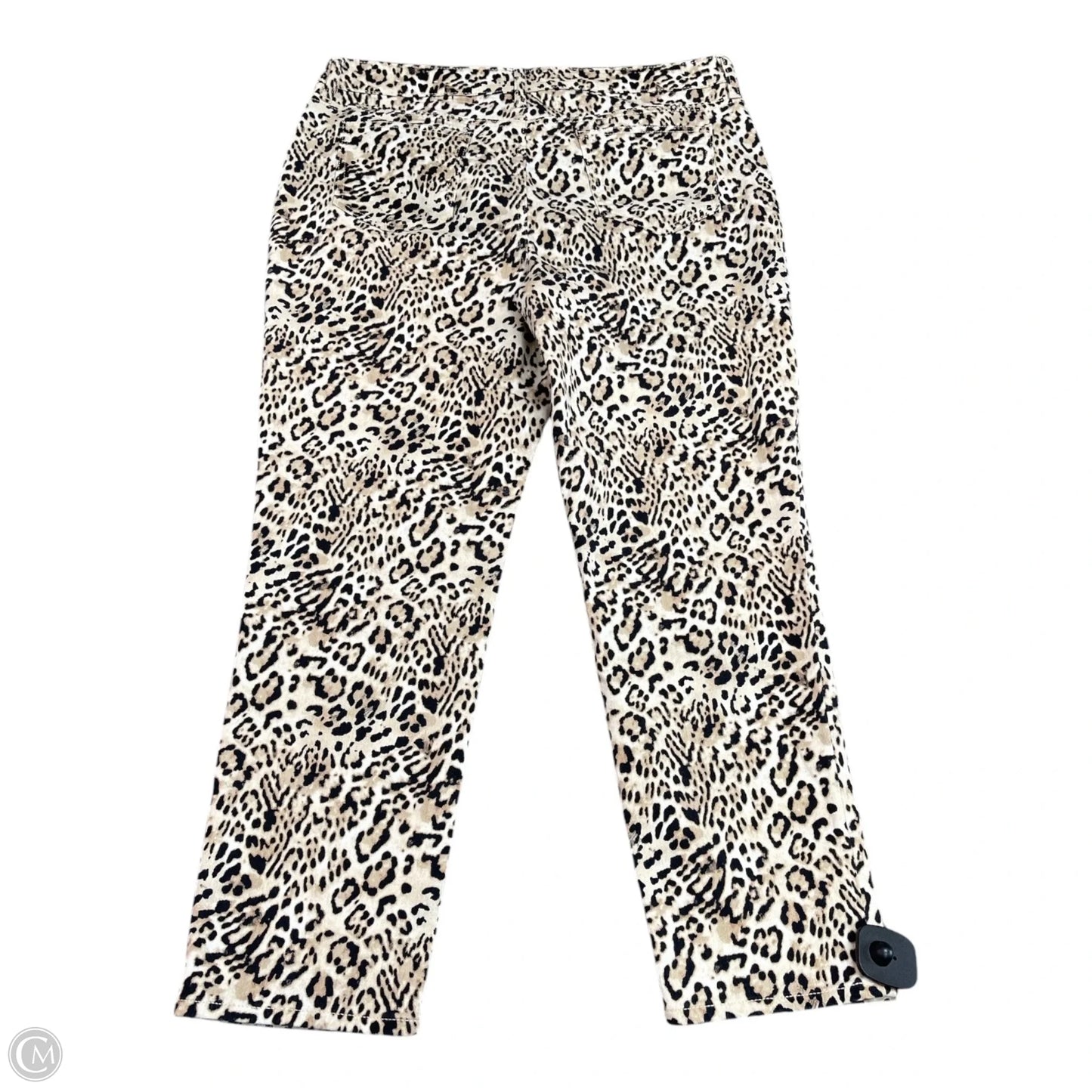 Jeans Straight By Chicos In Animal Print, Size: L