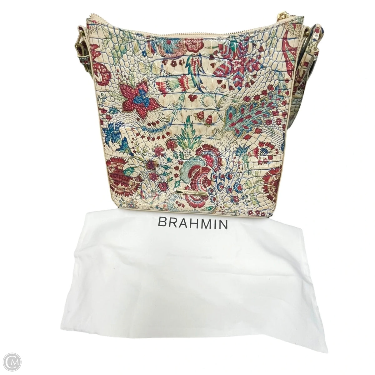 Crossbody Designer By Brahmin, Size: Medium
