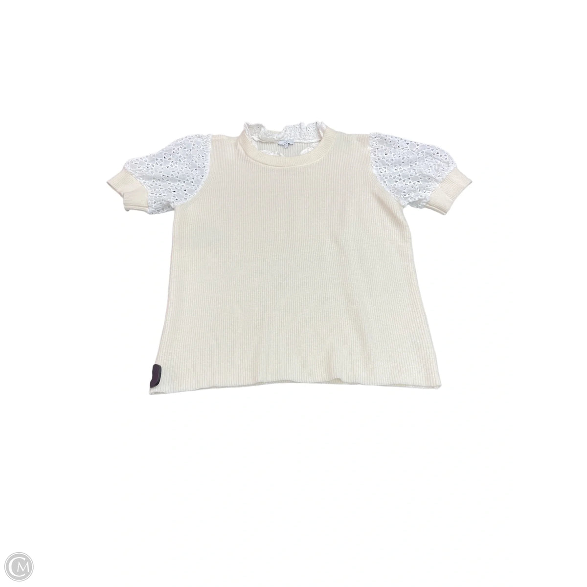 Sweater By Voy In Ivory, Size: L