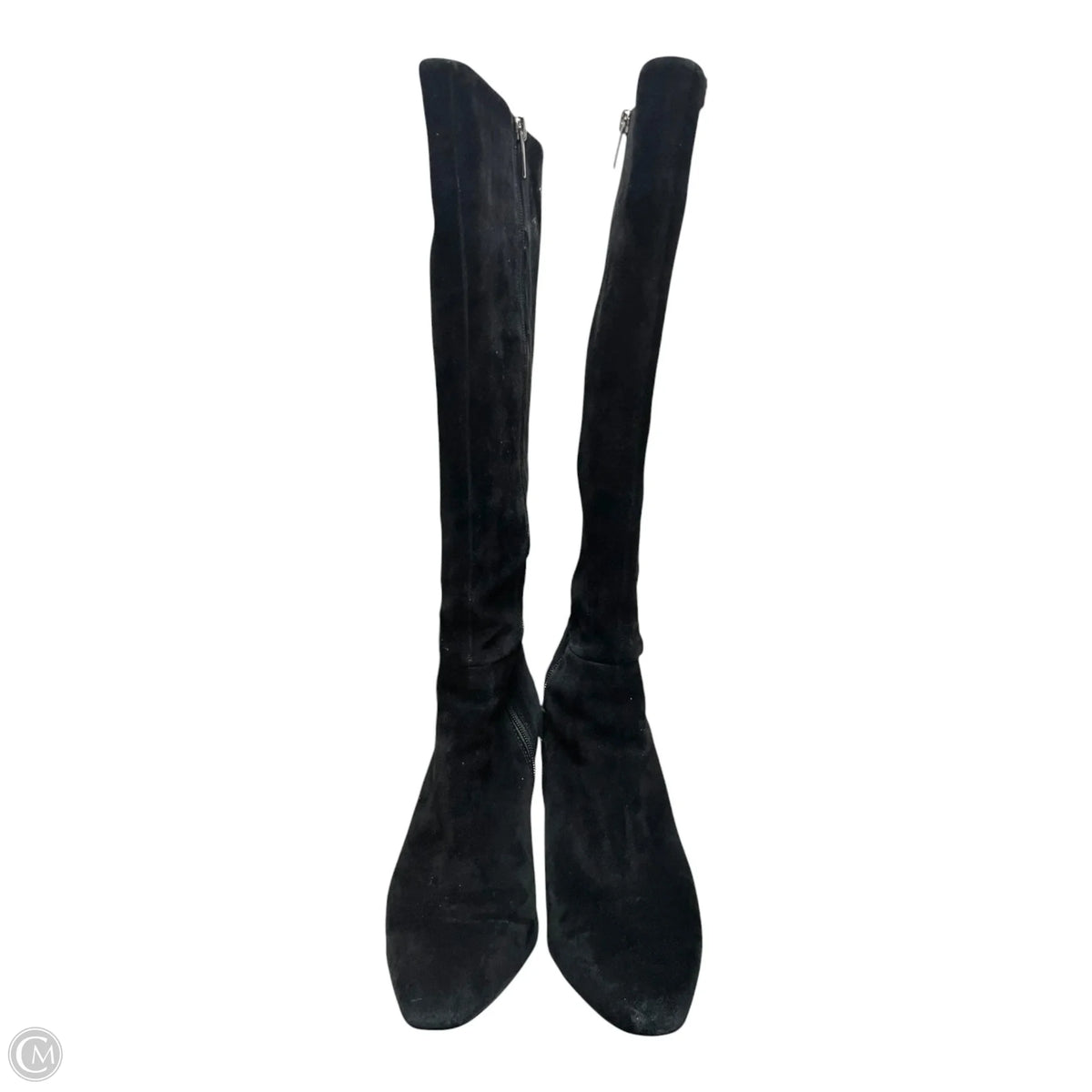 Boots Knee Heels By Vince Camuto In Black, Size: 9.5