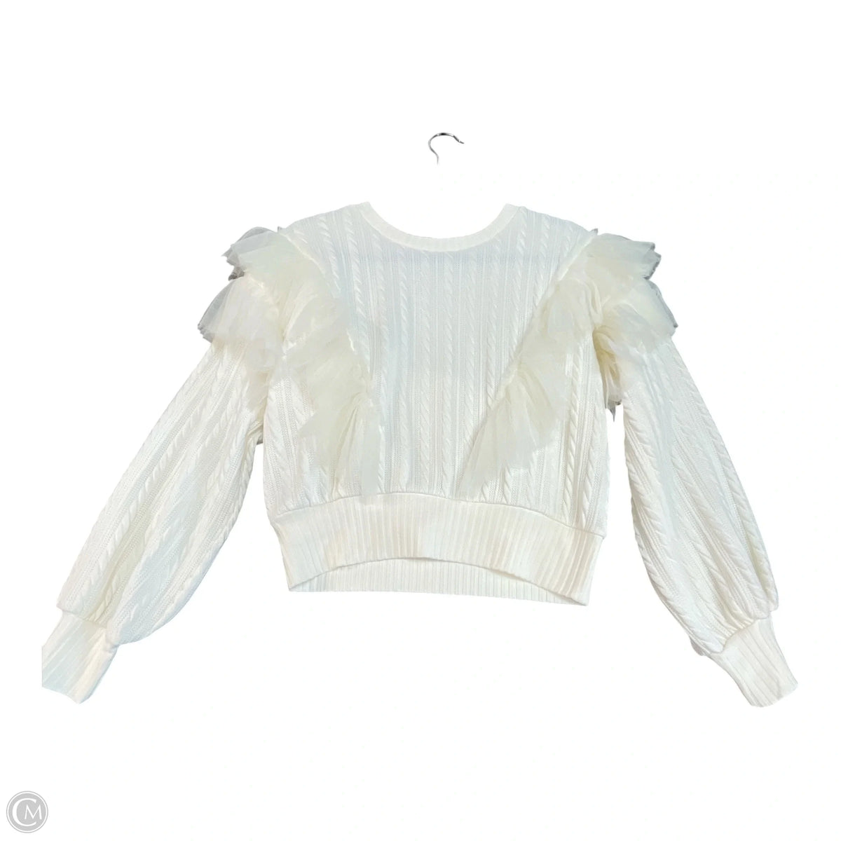 Sweater By Habitual In Ivory, Size: M
