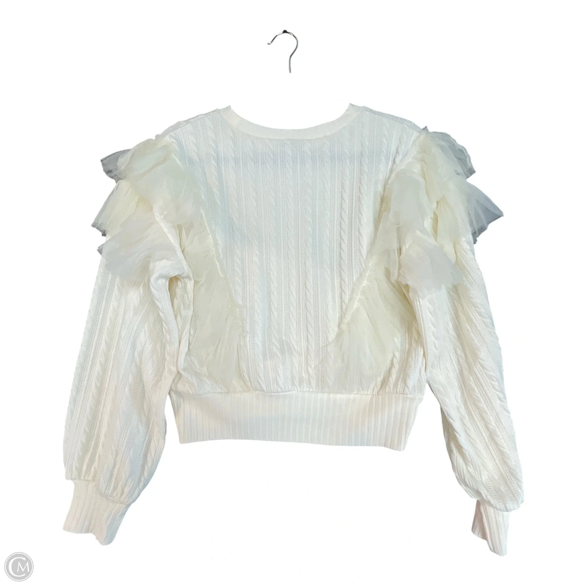 Sweater By Habitual In Ivory, Size: M