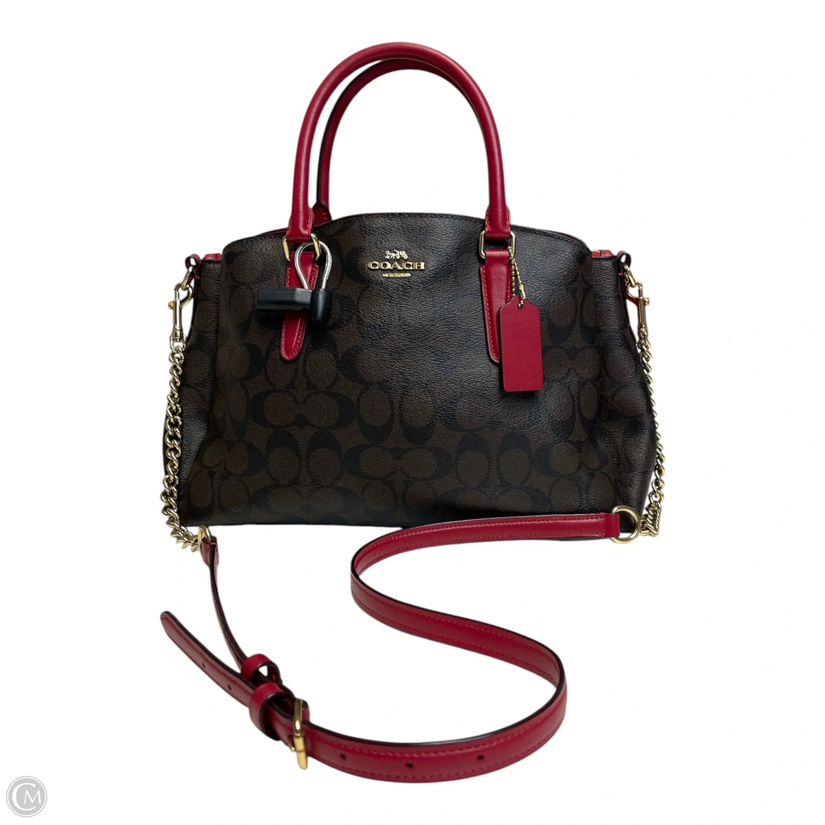 Crossbody Designer By Coach, Size: Medium