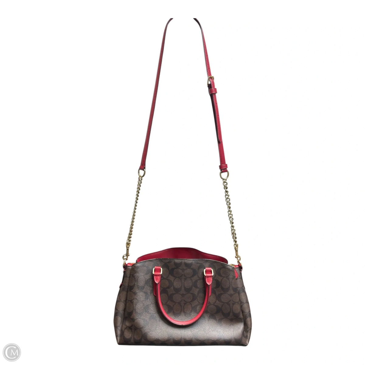 Crossbody Designer By Coach, Size: Medium