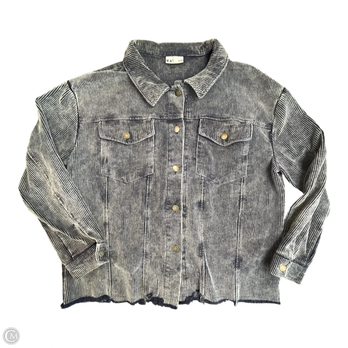 Jacket Shirt By KATY DID In Blue, Size: M
