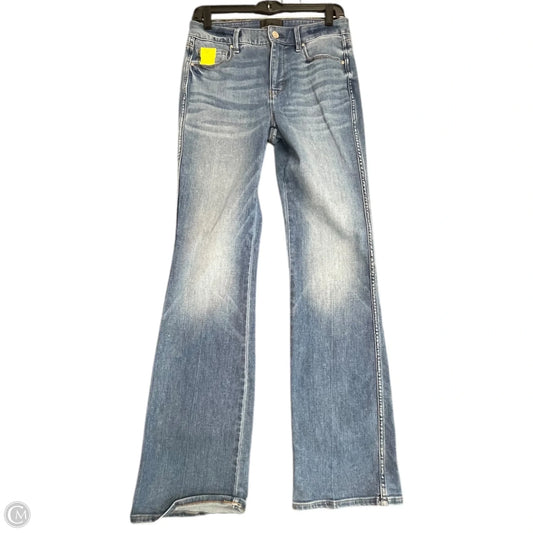 Jeans Flared By White House Black Market In Blue Denim, Size: 6