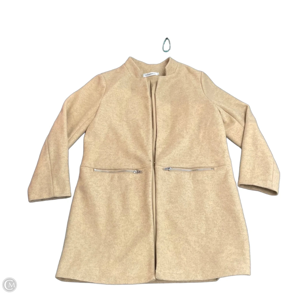 Coat Other By Angashion In Tan, Size: M