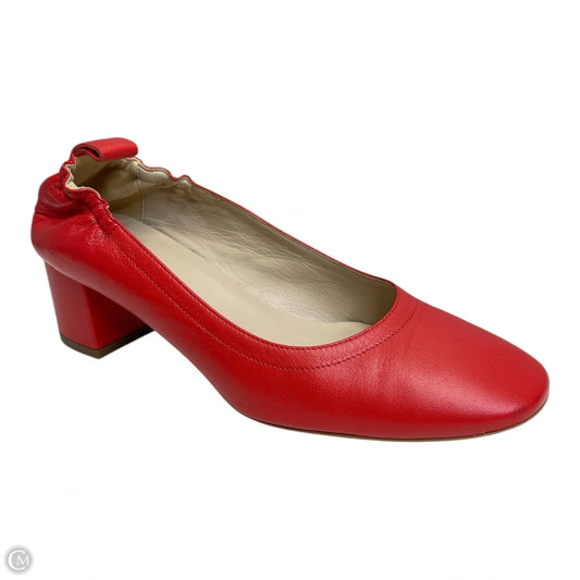 Shoes Heels Block By Everlane In Red, Size: 7