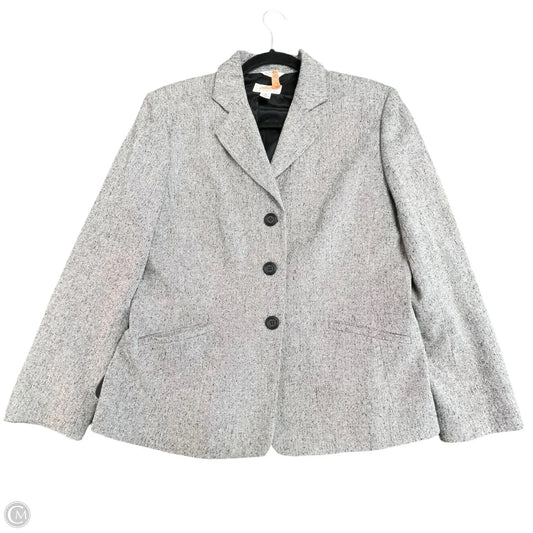 Blazer By Talbots In Black & White, Size: L