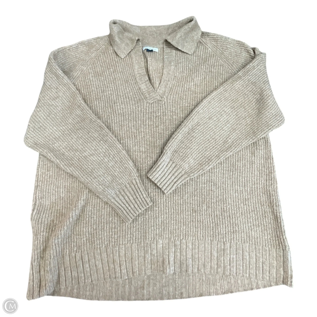Sweater By American Eagle In Brown, Size: L