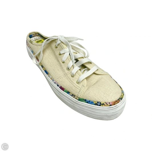 Shoes Flats By Keds In Floral Print, Size: 10