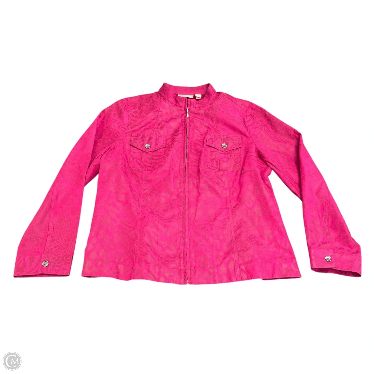 Jacket Other By Chicos In Pink, Size: L