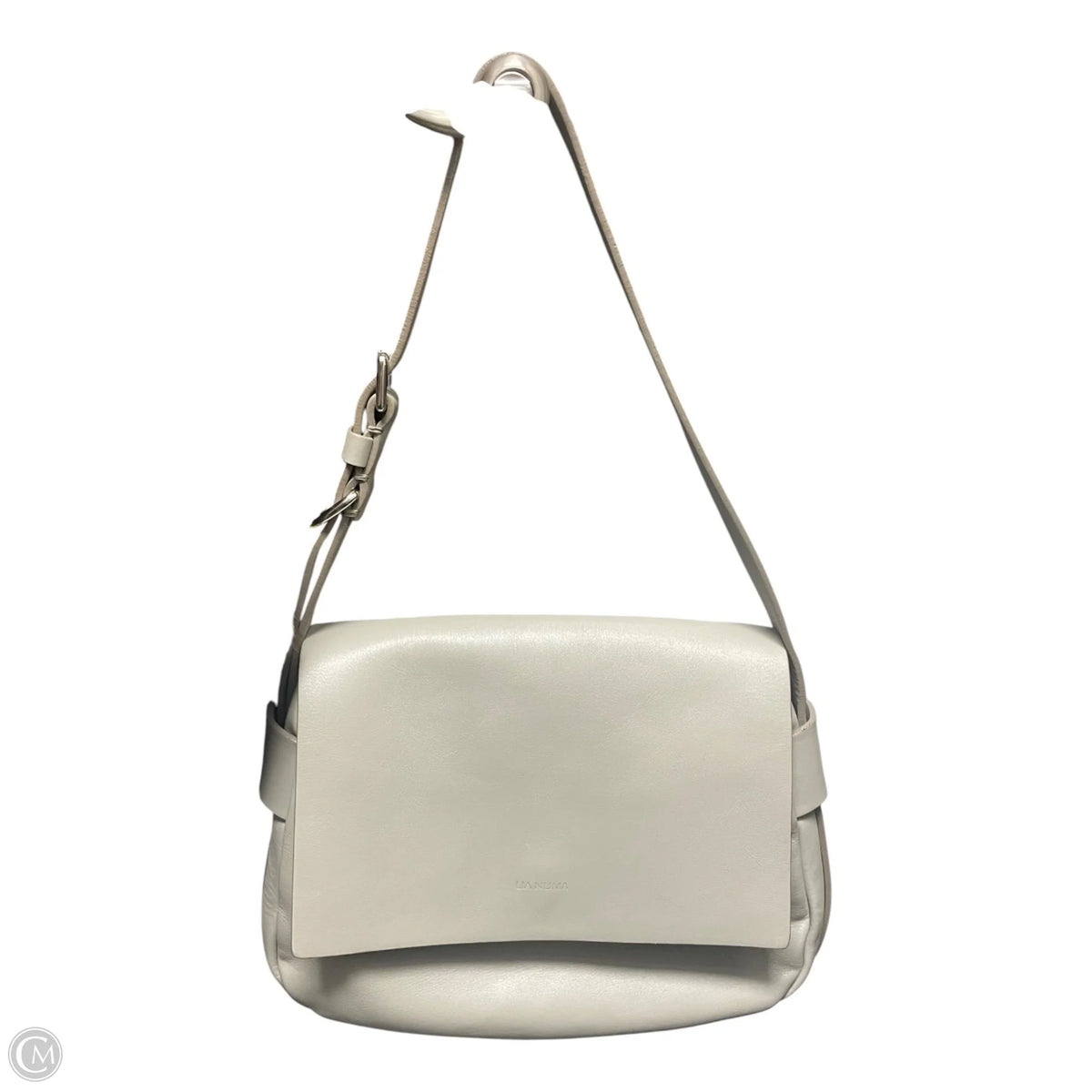 Handbag Leather By Clothes Mentor, Size: Medium