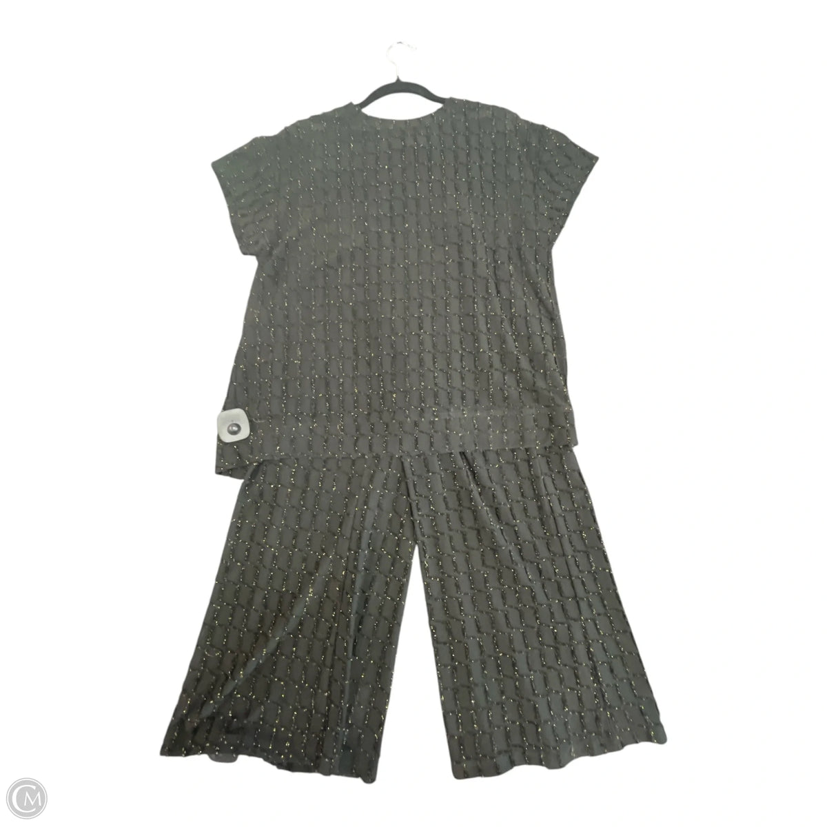 Pants Set 2pc By See And Be Seen In Black, Size: S