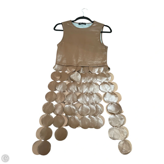Top Sleeveless By Akira In Brown, Size: S