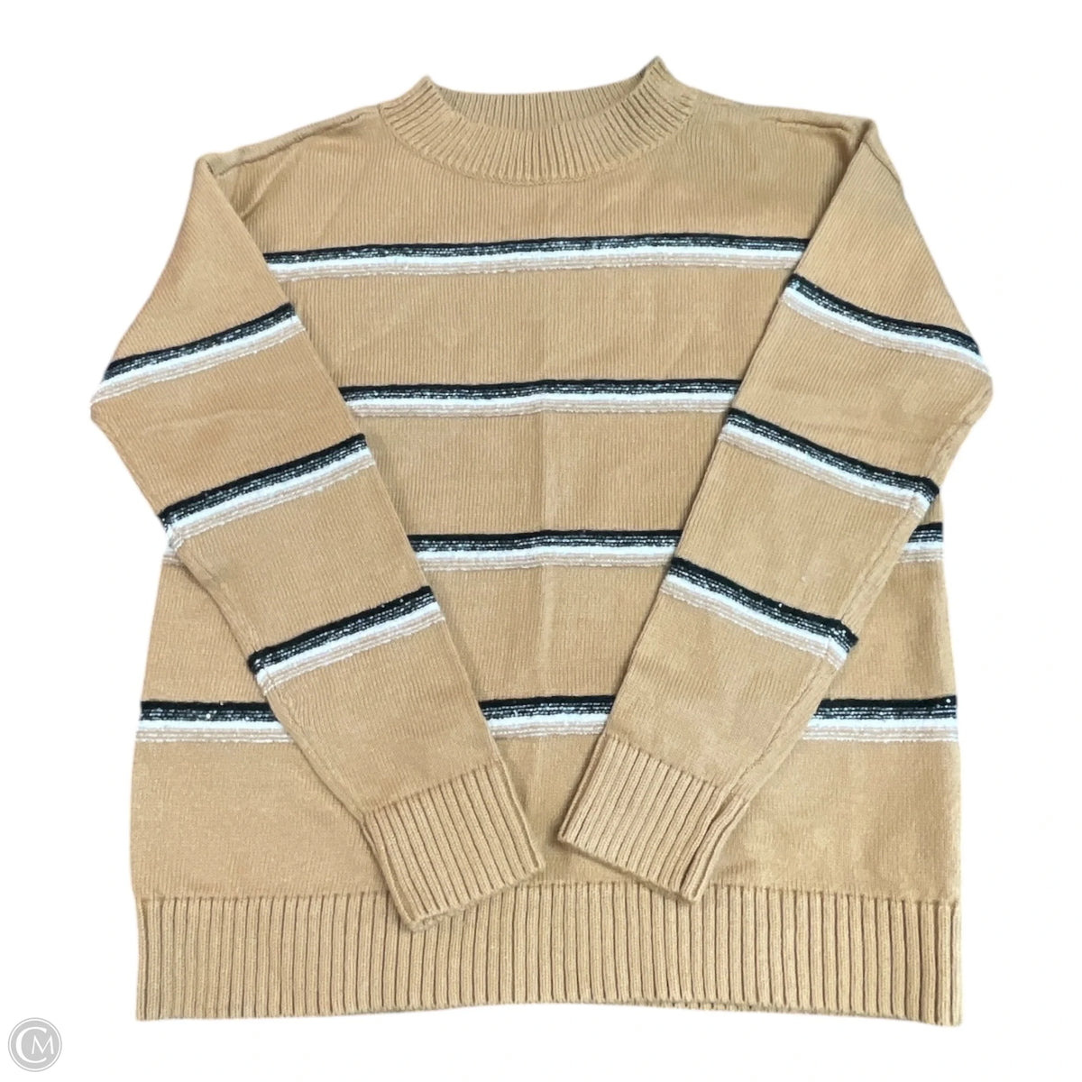Sweater By Talbots In Striped Pattern, Size: Xs