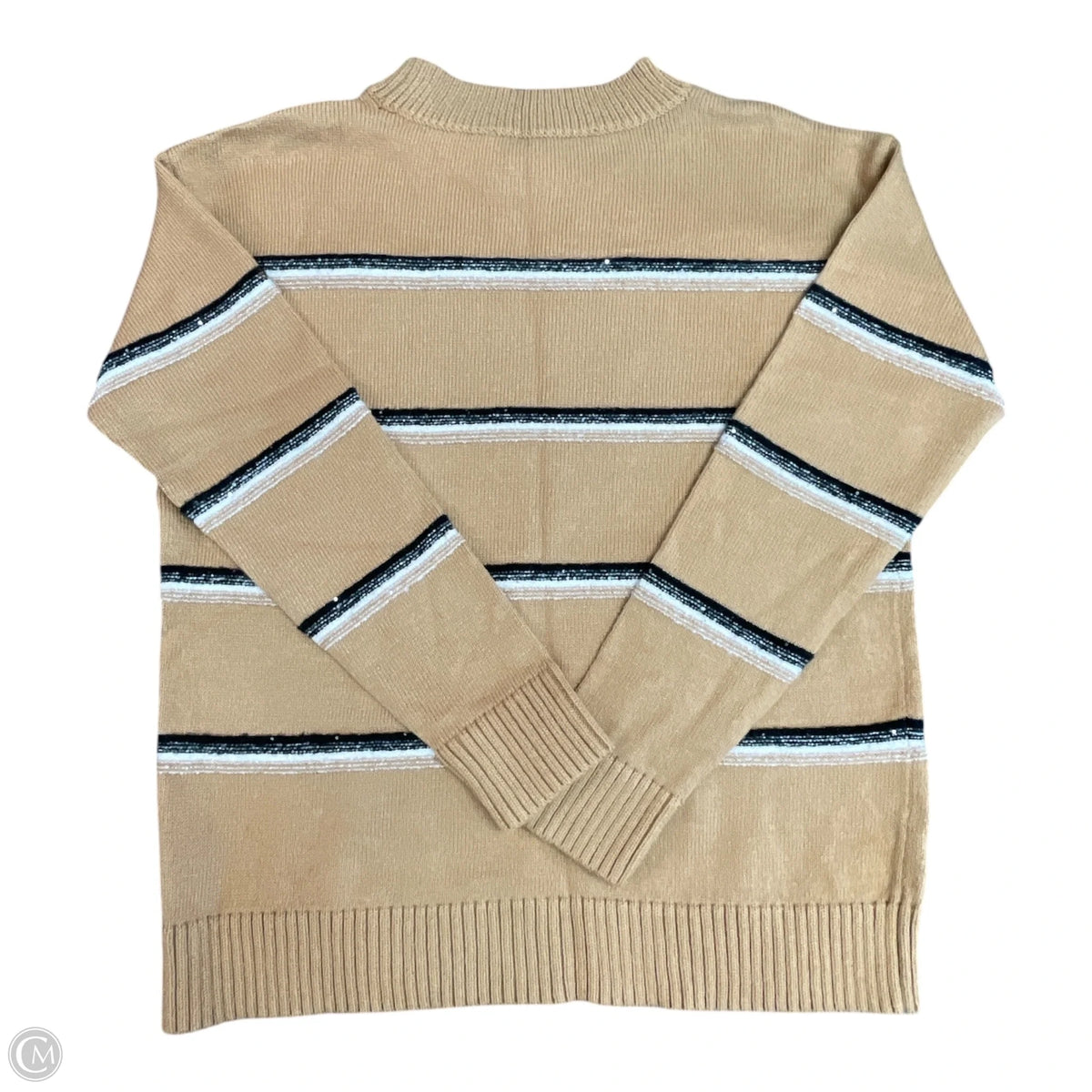 Sweater By Talbots In Striped Pattern, Size: Xs
