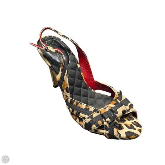 Shoes Heels Stiletto By Cole-haan In Animal Print, Size: 7.5