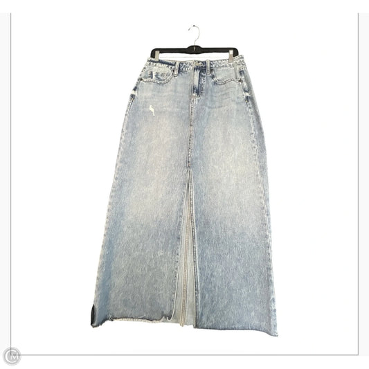 Skirt Midi By Hidden In Blue Denim, Size: M