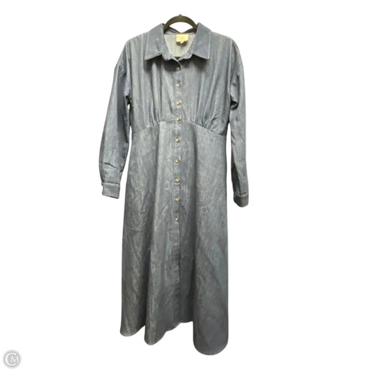 Dress Designer By Tuckernuck In Blue Denim, Size: M