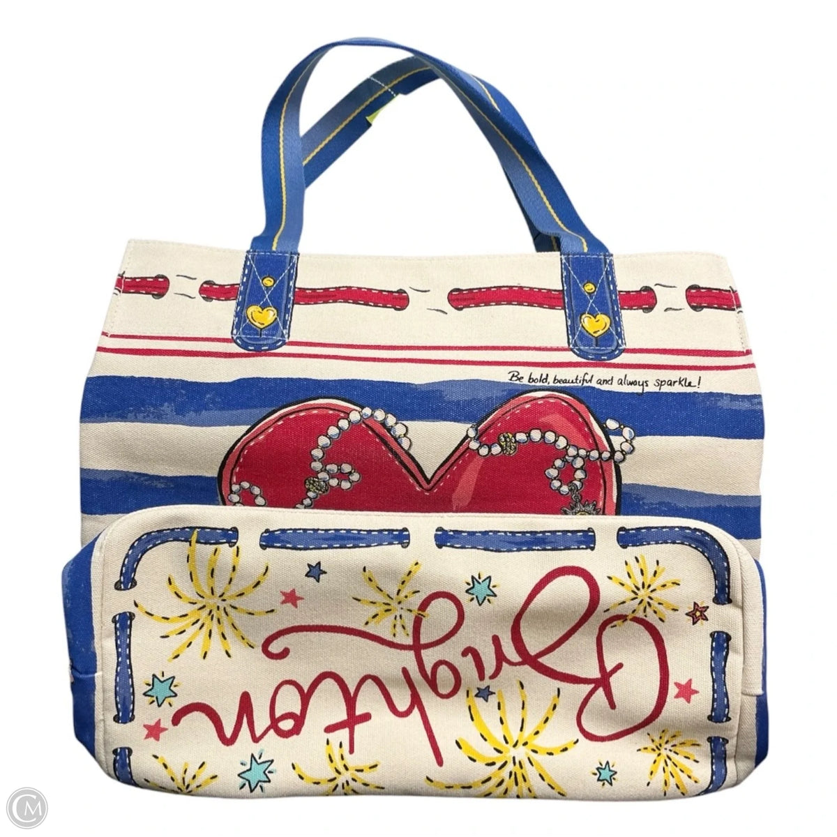 Tote Designer By Brighton, Size: Large