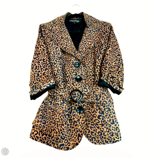 Blazer By Painted Pony In Animal Print, Size: M