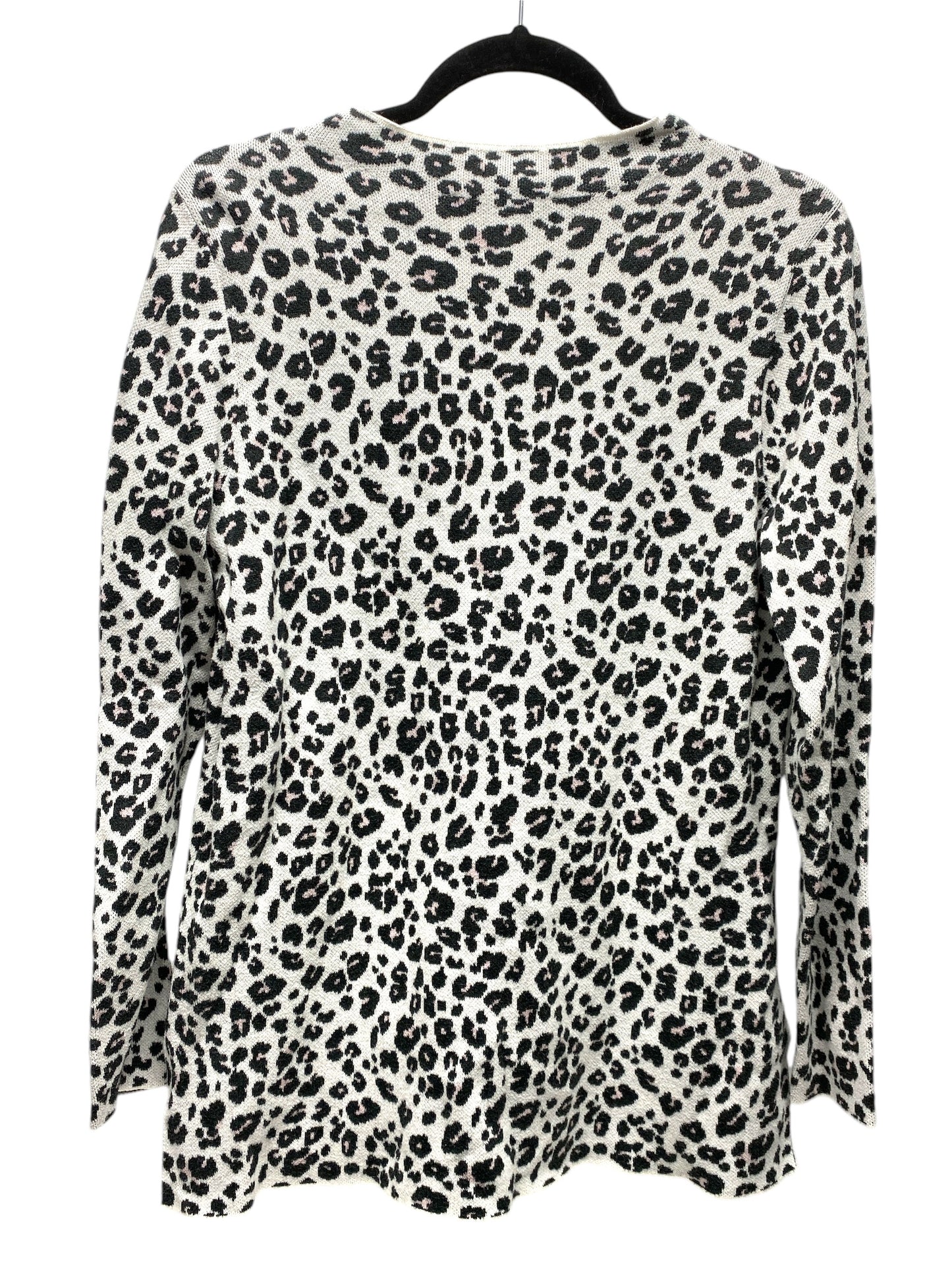 Sweater By Loft In Animal Print, Size: M