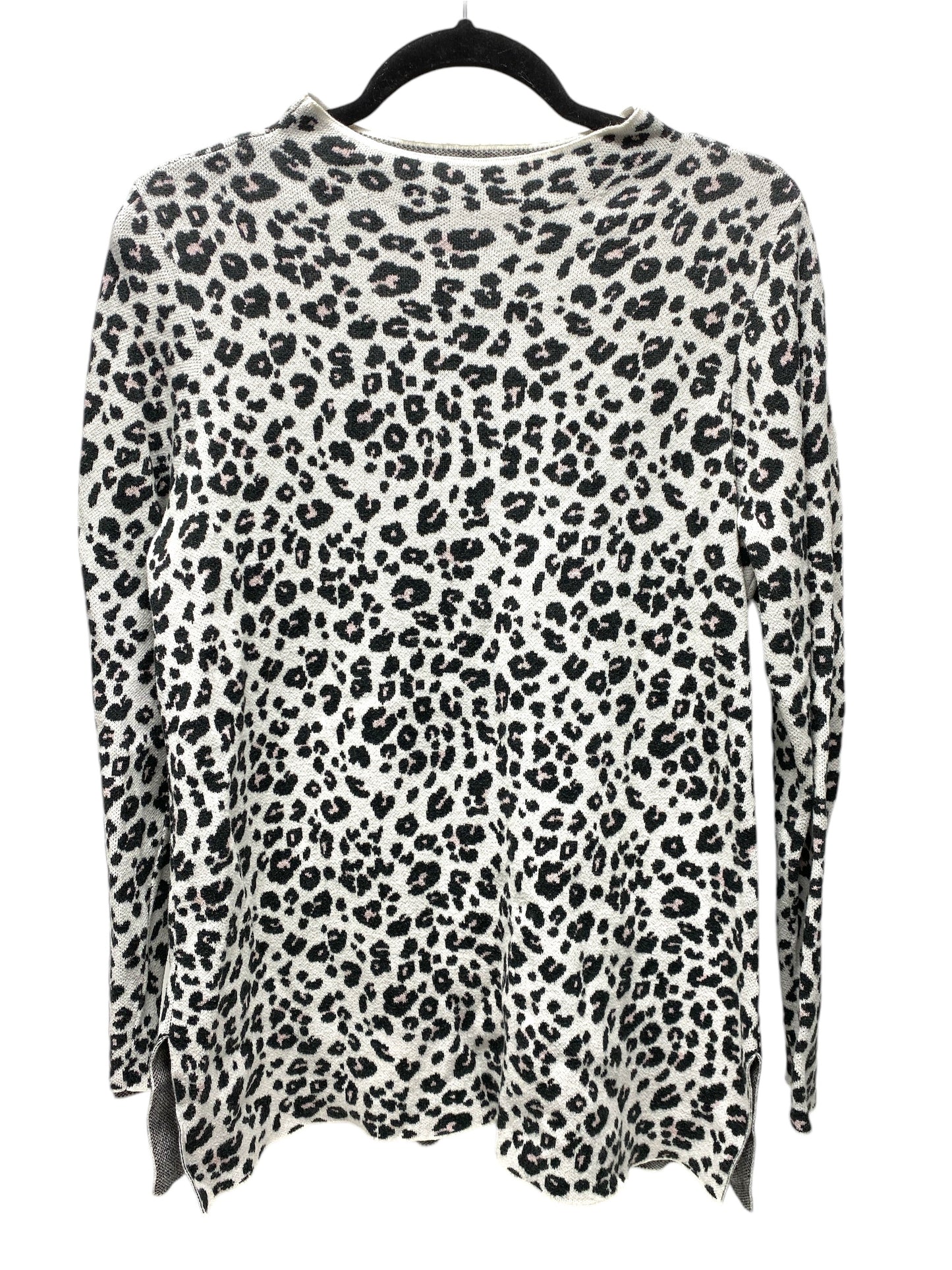 Sweater By Loft In Animal Print, Size: M