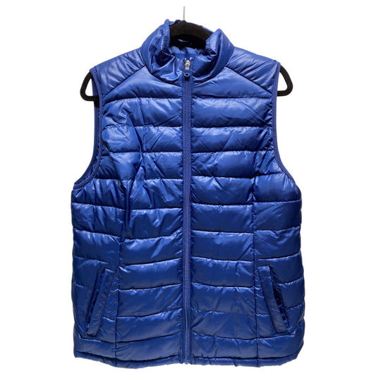 Vest Puffer & Quilted By 1976 WEEKEND In Blue, Size: L