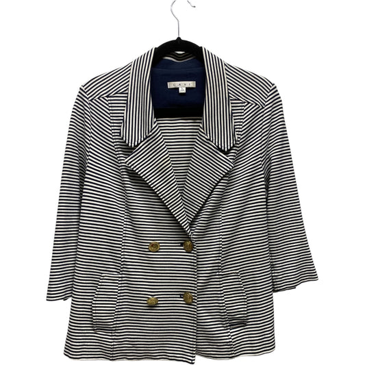 Jacket Other By Cabi In Striped Pattern, Size: L