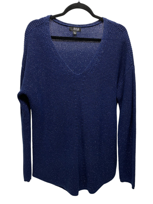 Sweater By Ana In Blue, Size: Xl