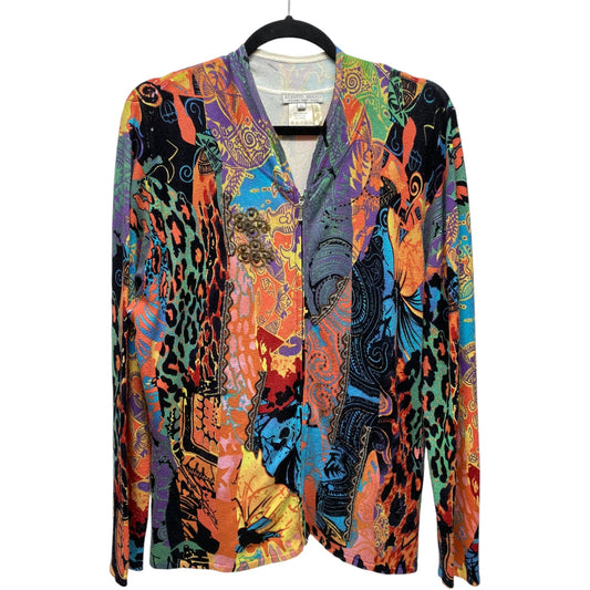 Sweater By Alberto Makali In Multi-colored, Size: Xl